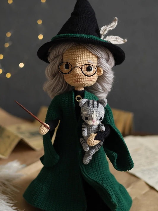 Wise Witch Crochet Doll Pattern PDF